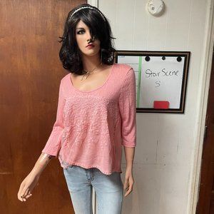 Star Scene - Lacy Detail - One Layer in back Two in Front (Back Sheer)